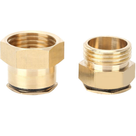 Aspersor microcentrífugo ajustable de latón DN15 G1/2 de 2 piezas para riego de jardines.