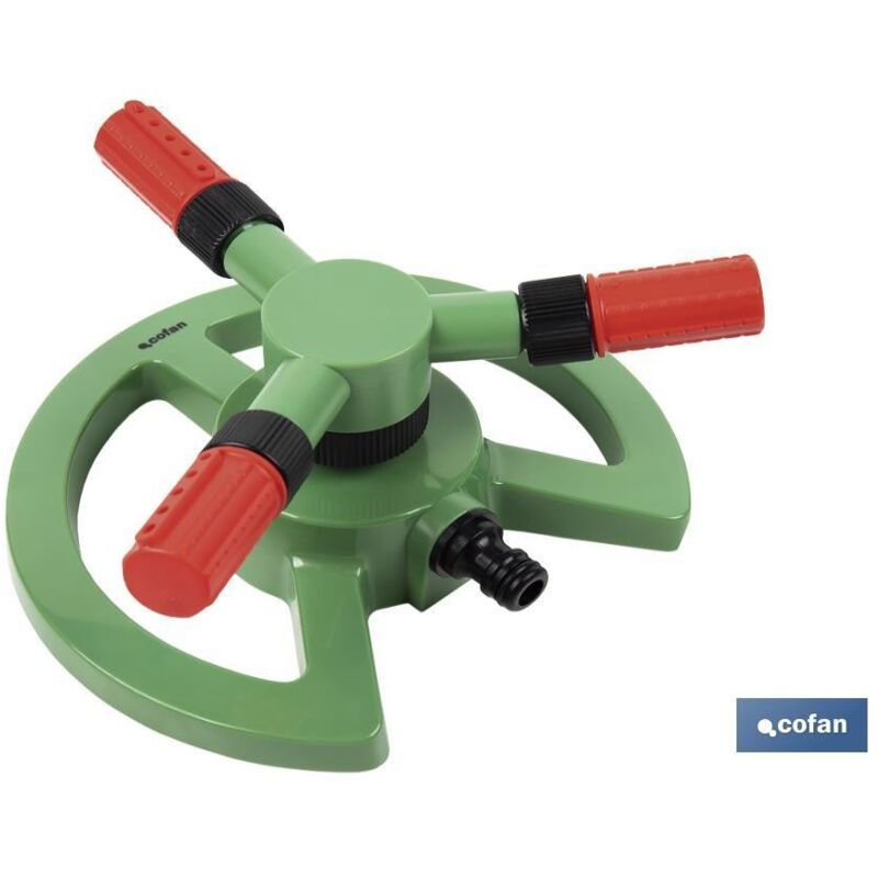 

Aspersor rotacional de 3 brazos