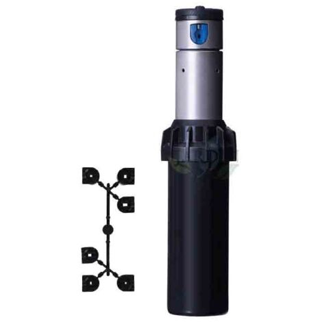 Aspersor turbina I-20 acero Hunter 5,2-14,3 m  Resistente y duradero