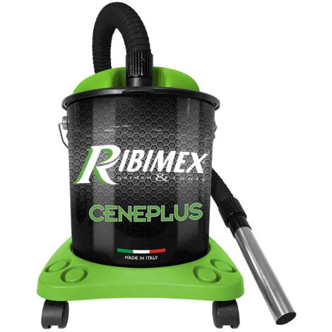 aspiracenenere elettrico ribimex "ceneplus" 950 w 18 lt