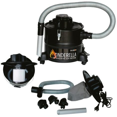 G.M.R BIDONE ASPIRACENERE CINDARELLA 900W GRM CAMINI STUFE