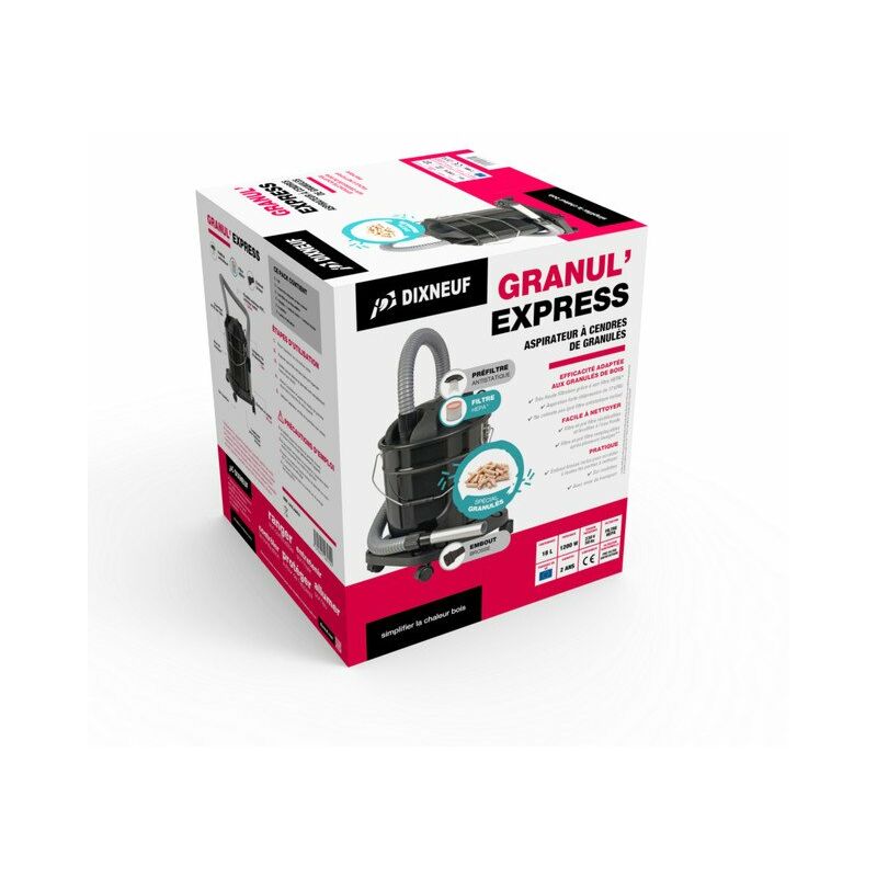 Castore aspirapolvere di cenere Dixneuf