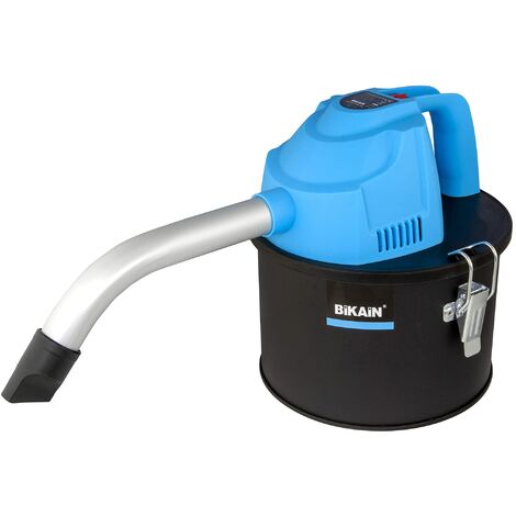 Aspiracenere Portatile per Pellet - Design Compatto - 600W di Potenza e Capacità di 4L - Sistema di Pulizia con Filtro HEPA - Serbatoio in Acciaio Inox - Pulizia di Camini e Pellet - Bikain