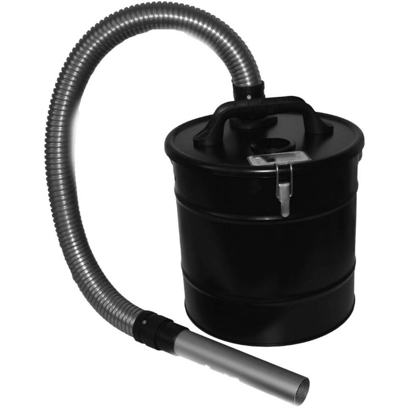 Image of Aspiracenere serbatoio bidone 18 lt aspiratore per pulizia camino barbecue o stufa da casa