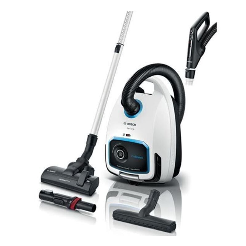 

aspirador 700w 66db blanco / negro - bgb6sil1 - bosch -