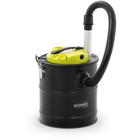 Aspirador De Cenizas Para Chimenea Horno Acero SPCC Soplado Filtro HEPA 1200 W