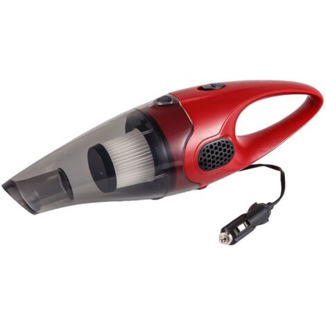 GNC HOME Aspirador de Coche Potente 60W. Aspiradora de Mano Portátil Con Filtro Hepa. Cable 3M Potencia de 60 W Conexión a la toma del encendedor 12 V del coche Cable de 3 m de longitud. Incluye 3 boquillas