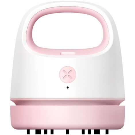 Aspirador De Escritorio Aspirador De Mano Inalámbrico Colector De Polvo Aspirador De Mano Inalámbrico Aspiradores Inalámbricos Aspirador De Mesa Plumero De Escritorio Abs Estudiante Confeti Rosa USB