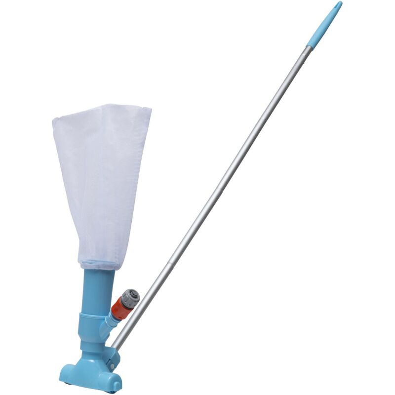 Aspirador De Piscina Werka Pro Con Red Y Mango De Aluminio De 1,5 M