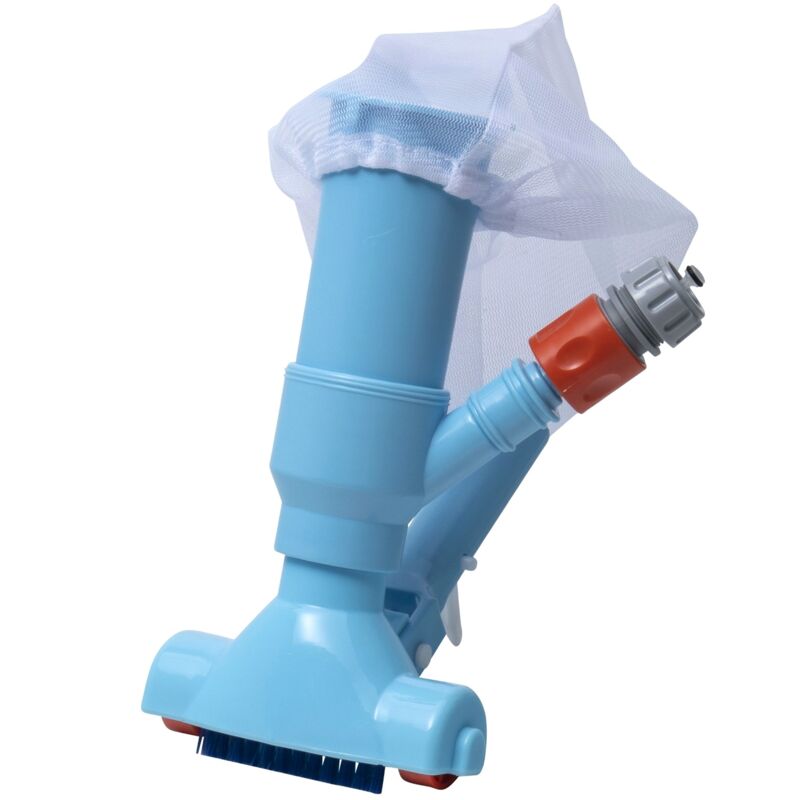 Aspiradora De Piscina Werka Pro Con Ruedas, Cepillo Y Red