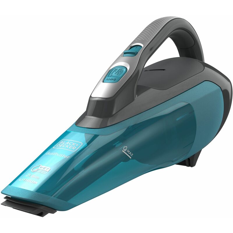 

Black & Decker WDA320J-QW Aspirador de mano GEN 9,5 Líquidos & sólidos. Potencia 10,8V y batería 2Ah LITIO. Boquilla y cepillo extenSible.