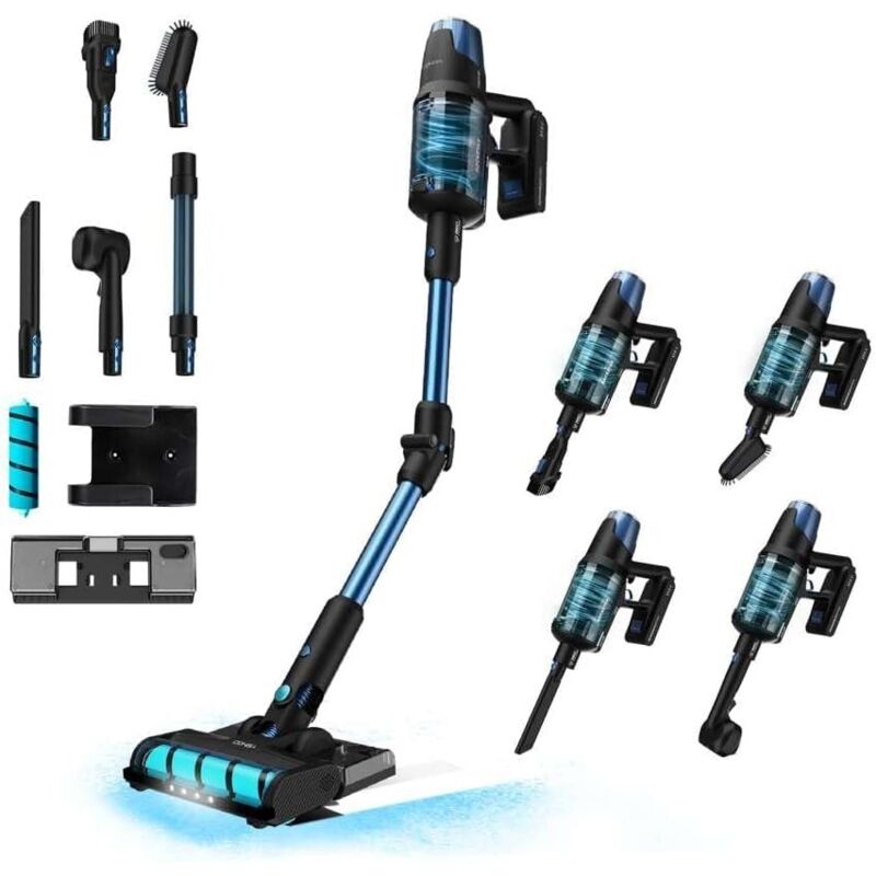 Conga Rockstar 8500 Infinity ErgoWet Animal t Aspirador Escoba 680W - Cecotec