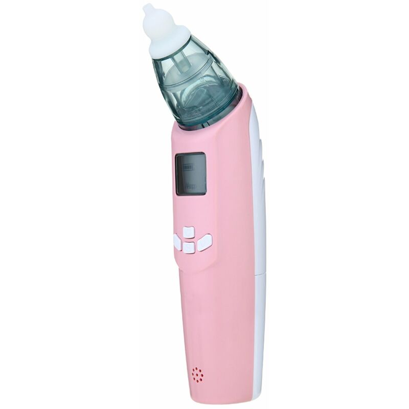 

Aspirador nasal para bebes Aspirador de mocos de nariz higienico seguro Aspiracion para bebes recien nacidos,Rosado