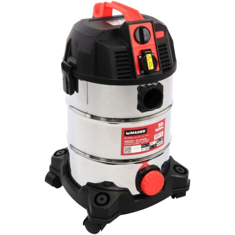 Aspirador Polvo/Liquidos 1600W 30L - MADER POWER®
