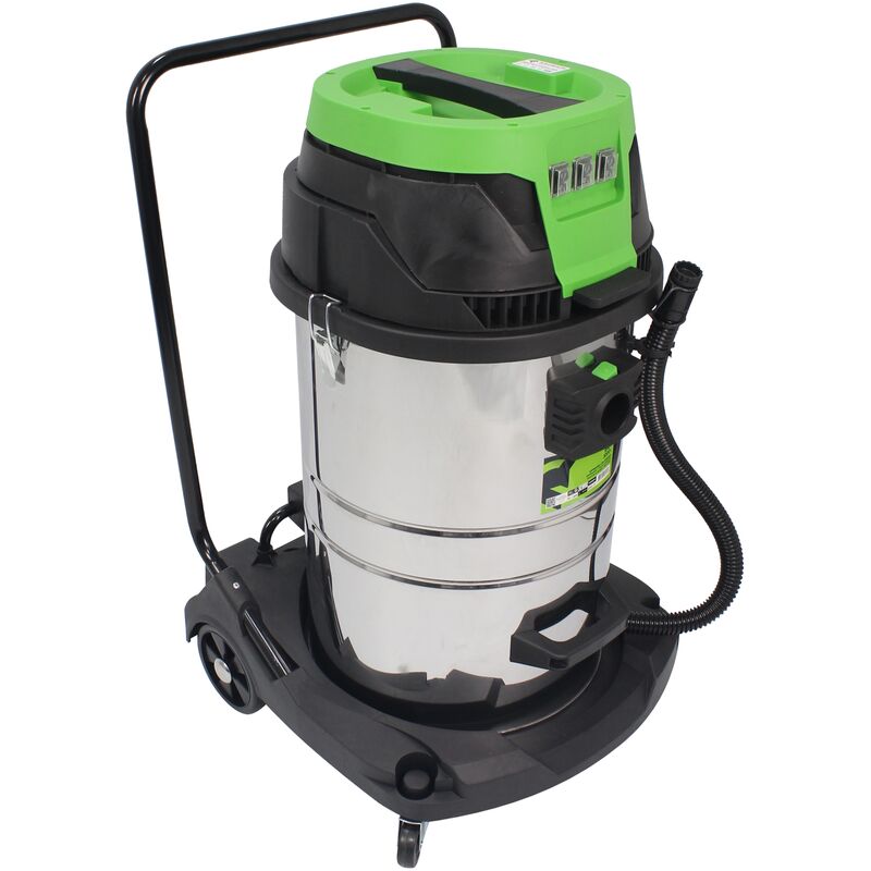 

Aspirador Polvo/Liquidos, 80L, 3000W - SAURIUM®