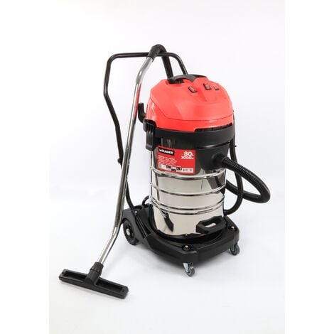Aspirador INOX 3000W 80L - MADER® | Power Tools