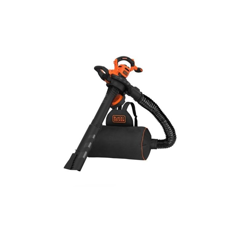 

Black Decker - ASPIRADOR - SOPLADOR - TRITURADOR DE MOCHILA BLACK&DECKER