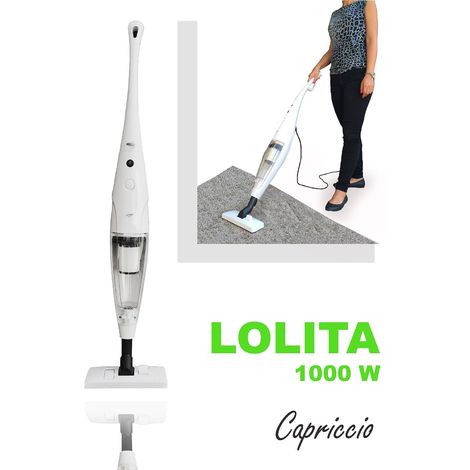 Aspiradora 1000W LOLITA - Escoba eléctrica filtro HEPA CAPRICCIO 583101