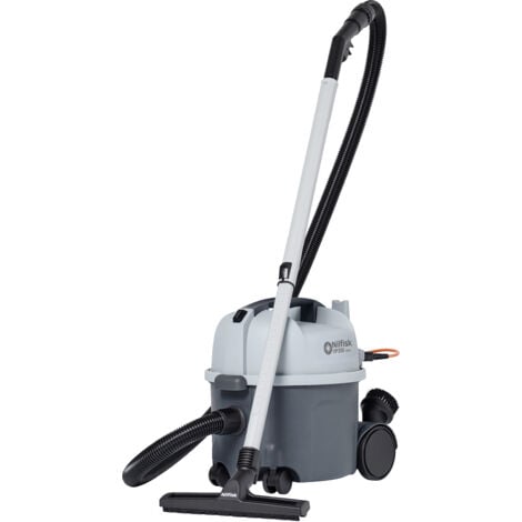 Aspiradora comercial Nilfisk VP300 HEPA Basic (aspiradora industrial con filtro HEPA, bolsa de filtro de volumen 10 l, potencia de entrada 800 W, suministro de aire 32 l/s) 107415322
