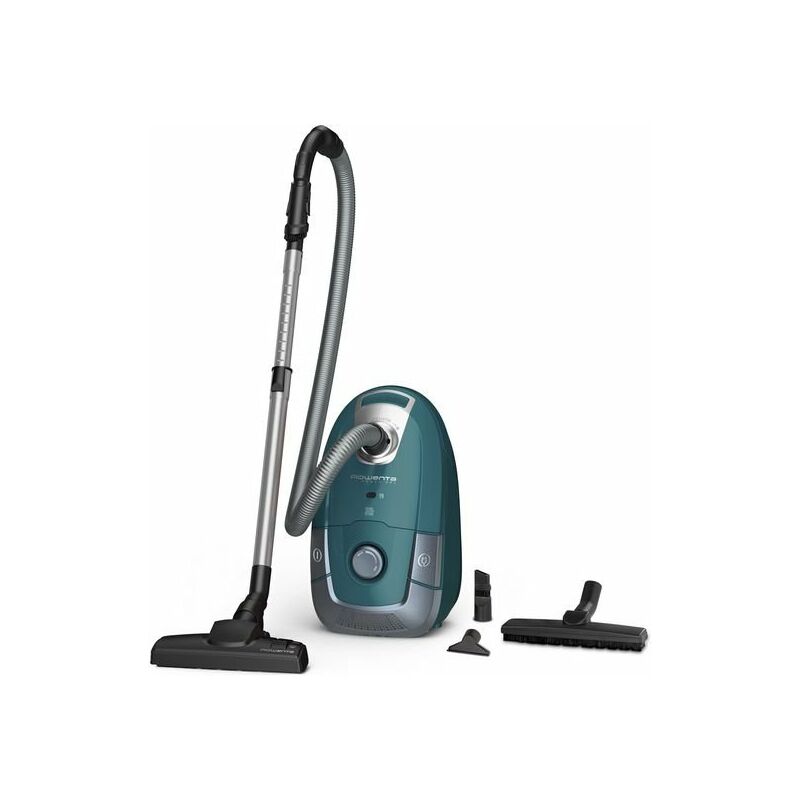 

Tefal+moulinex - ASPIRADOR CON BOLSA ROWENTA VERDE 450W