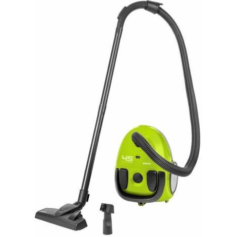 Aspiradora con bolsa sencor svc 45gr-eue3 850 w negro/verde
