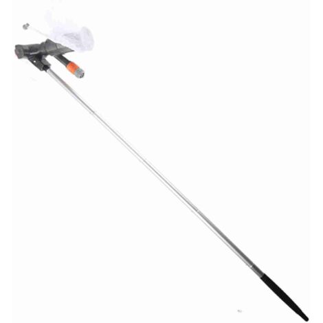 Aspiradora de ABS para piscinas y estanques con 5 tubos, incluye bolsa recolectora, limpieza rápida para el jardín, conexión estándar para fuentes y jacuzzis, 422 g, 13,7 cm, diseño portátil.