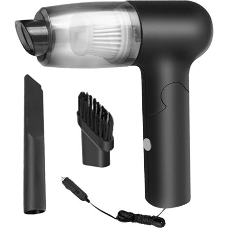 Aspiradora de mano inalámbrica de 6000 Pa, mini aspiradora de 120 W con gran potencia de succión, ideal para pelo de mascotas, gravilla y para la limpieza del hogar y la oficina.