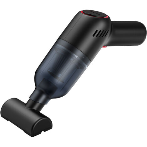Aspiradora de mano inalámbrica: Mini aspiradora de mano recargable con potente succión, compacta y portátil, adecuada para limpiar coches y alfombras.