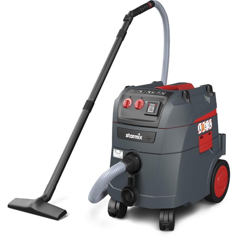 Aspiradora en seco y húmedo Starmix 1600W, aspiradora para obras / aspiradora artesanal / aspiradora) iPulse L-1635 Basic, No. 18539