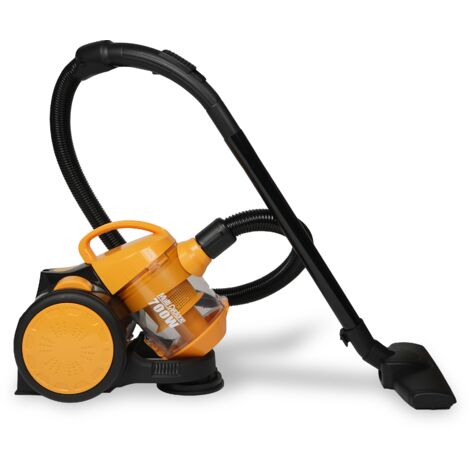 ASPIRADORA MULTI-CICLíNICA SIN BOLSA - 1L - 700W - 120W SUCCION -NARANJA
