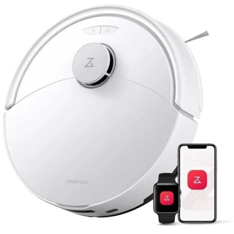 Aspiradora robot Roborock Q10 PF 10KPa, alcance de elevación de 8 mm 150 min de autonomía control mediante Alexa WiFi app Mejora de la Q8 Max.