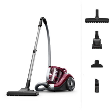 Aspirapolvere a cilindro Secco Rowenta Compact Power XXL RO4B63 2,5 L 900 W senza sacchetto rosso