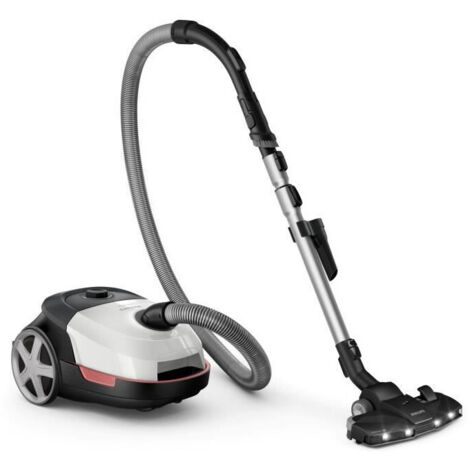 Aspirapolvere a traino con sacco - PHILIPS XD6122/12 - 900 W - 4 L - Bianco polare