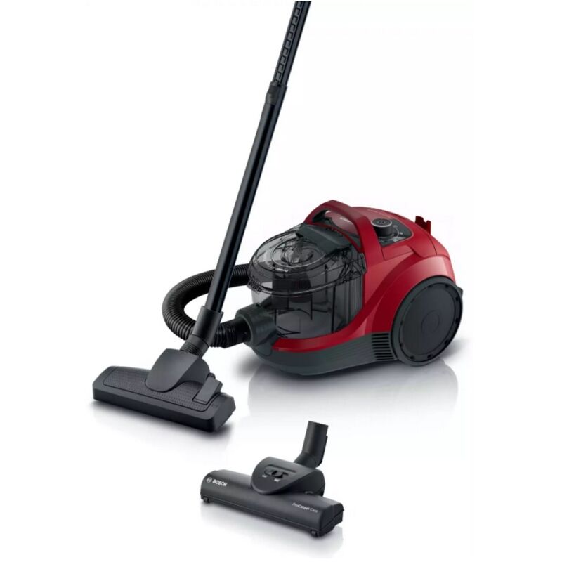 Aspirapolvere a traino rosso da 750 W e 78 dB - BGC21X350 - bosch
