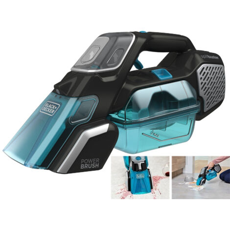 ASPIRAPOLVERE ASPIRATUTTO SMACCHIATORE B+D CON BATTERIA LITIO RICARICABILE 12V BHSB 320JP