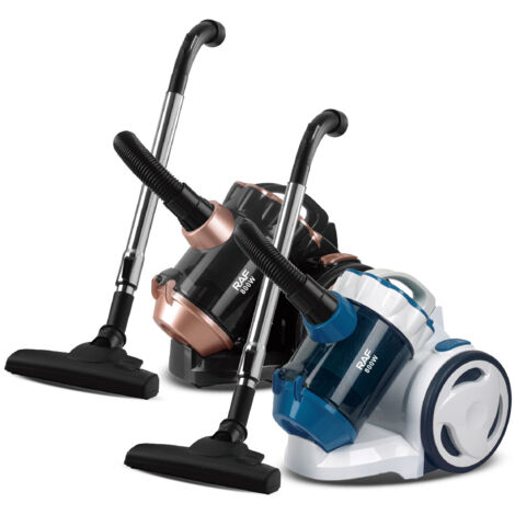 Aspirapolvere da cantiere 2800W – Aspirapolvere per solidi e liquidi con soffiatore, acciaio inossidabile, senza sacchetto (500 ml, blu)