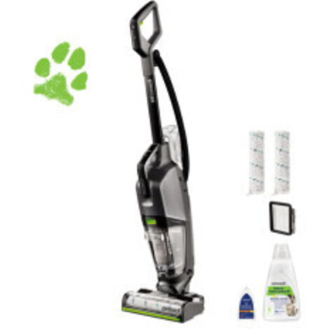 Aspirapolvere e Lavapavimenti Bissell CrossWave HydroSteam Pet Pro Nero Argento