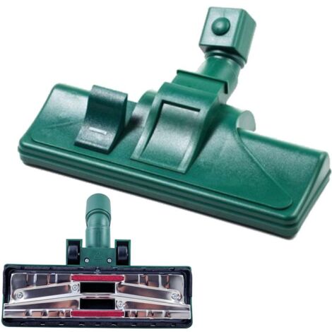 ASPIRAPOLVERE FOLLETTO VK120 - 121 - 122  SPAZZOLA CON RUOTE TAPPETI / PAVIMENTO
