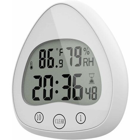 TFA Dostmann Clessidra 15 Minuti, 18.6009.02.40, in Vetro, Decorazione da  Tavolo, Timer, Colore Grigio/Rosa