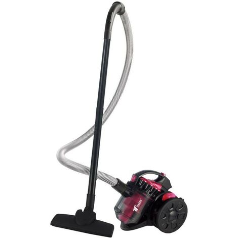 Aspirapolvere multiciclonica Thulos VC1008, 700W, 1,5 litri, 37,5x27,5x25,5 cm, Rosso