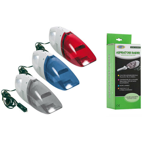 All Ride Aspirapolvere per auto portatile 12V 60W