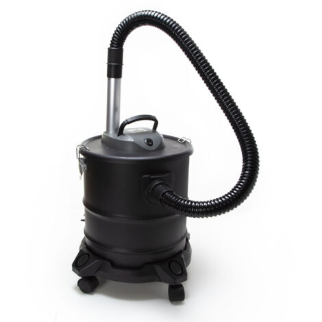 Aspirapolvere per Ceneri - 1200w - 20 Litri - Con Base con Ruote - Perel
