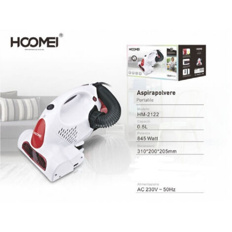 Aspirapolvere Portatile 845 W Con Sistema Di Filtrazione Multi Ciclonico Hm-2122