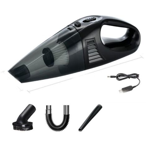 Aspirapolvere portatile senza fili, potente aspirapolvere portatile per auto, mini aspirapolvere portatile, aspirapolvere ricaricabili, accessori, kit per la pulizia dell'auto, kit essenziale per uomi