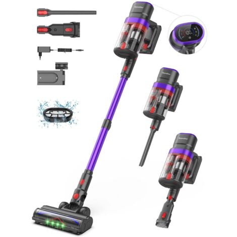 Aspirapolvere portatile Teendow V20 Strong 500W, 40KPa, 50min, ≤80dB - Viola