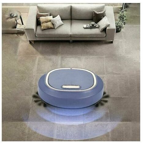 ABCRITAL Aspirapolvere robot 3 in 1 Aspirapolvere e mop Super aspirazione Aspirapolvere robot 1500pa con funzione di pulizia Ottimo per peli di animali domestici Dustwanan -