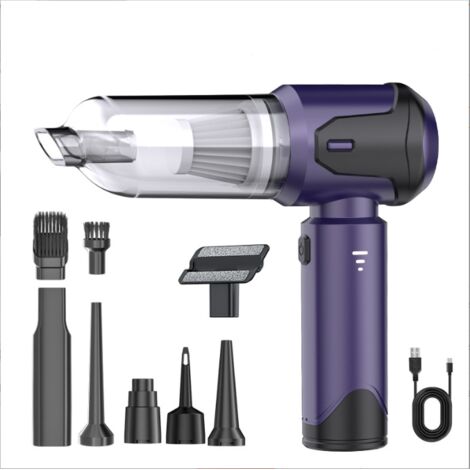 Kevsuvqin 4-IN-1 Aspirapolvere Auto Potente, 30000PA Aspirabriciole
