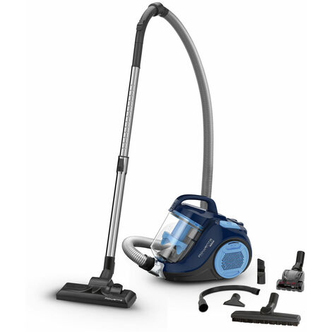 Hoover REACTIV RC81RC25011 Aspirapolvere a Traino Senza Sacco, 800W, 2  Litri, 75 dBA, Ciclonico, Filtro Epa, Spazzola Parquet, Mini Turbo  Spazzola, Rosso