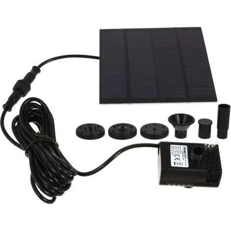 Aspirapolvere solare professionale pratico e durevole per giardino, acquario, piscina, fontana impermeabile, 1 pezzo