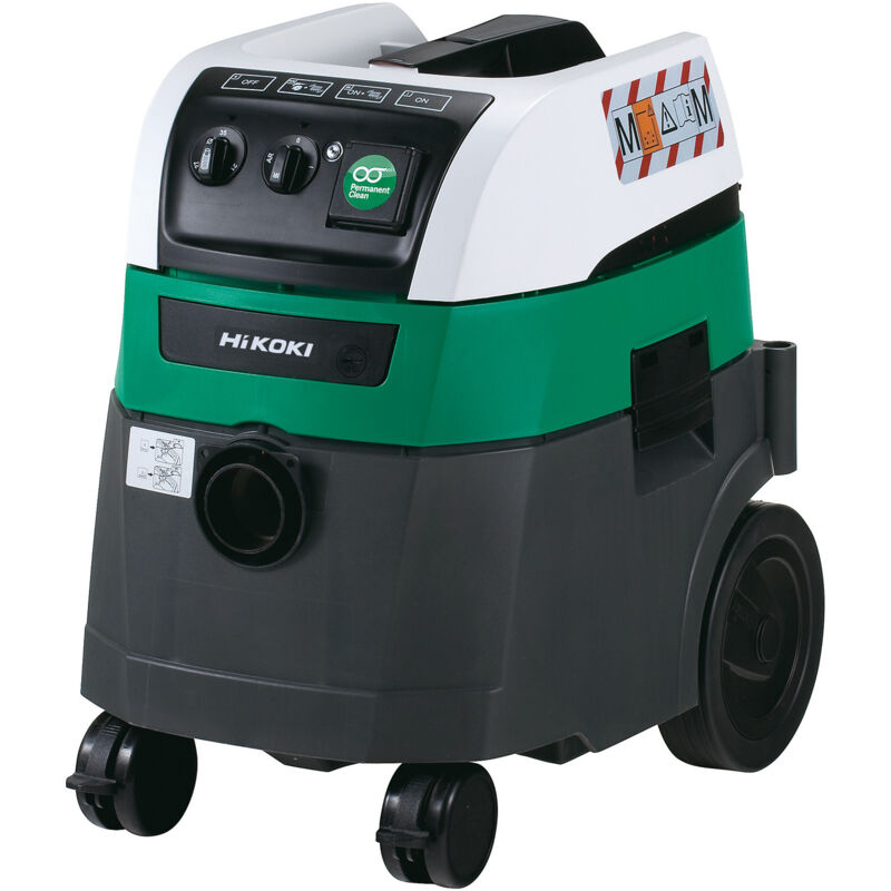 Hikoki - Aspirateur 1200W 25/22L poussière & eau classe m décolmatage automatique RP350YDMWAZ